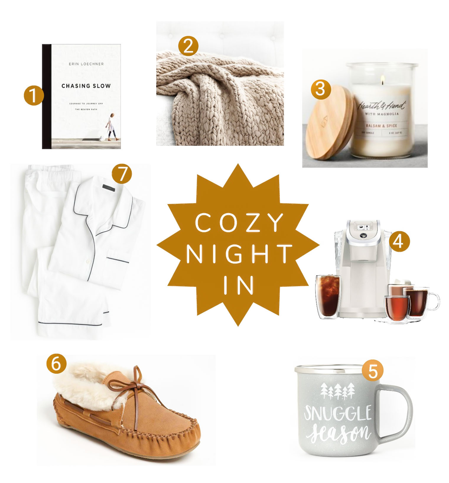 Just in case you needed a little encouragement to slow down and settle in yourself now and then, here is some cozy night in inspiration.